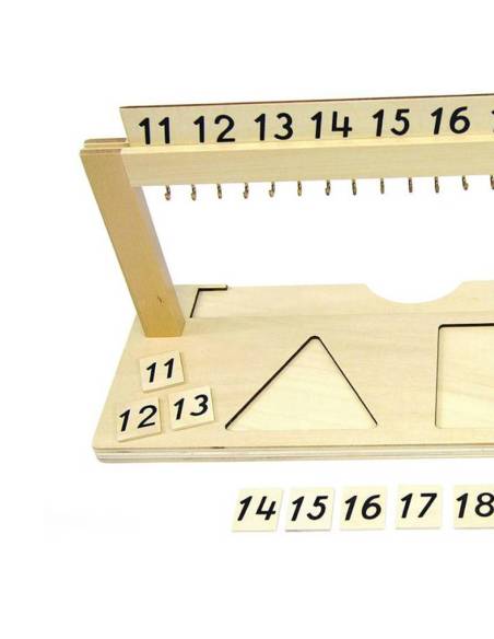 Organiser les perles Montessori pour mieux comprendre les nombres