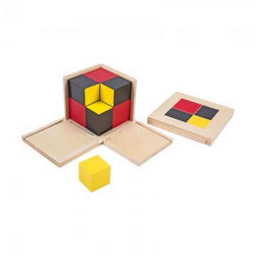 Cube du binôme algébrique