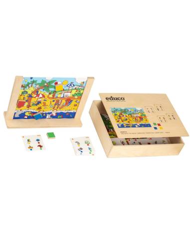 Support visuel stimulant pour favoriser les échanges entre enfants