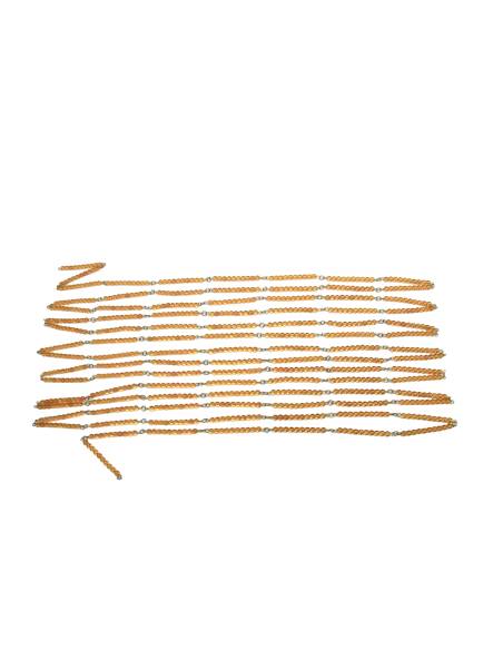 Représentation sensorielle du nombre 1000 avec perles Montessori