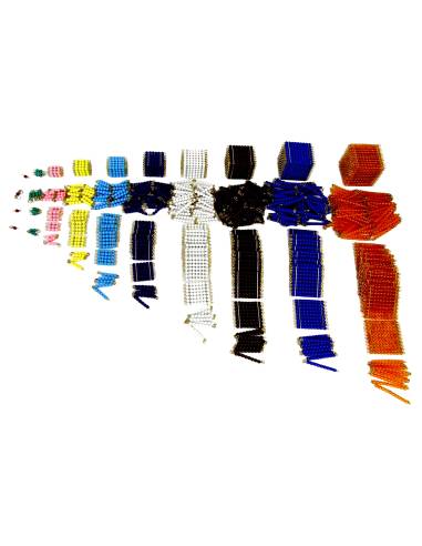 Ensemble complet de perles Montessori pour toutes les opérations mathématiques