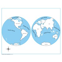 Carte de contrôle du puzzle du Monde