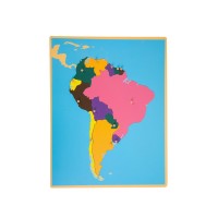 Puzzle de l'Amérique du Sud