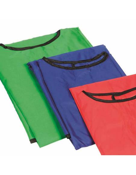 Tablier de peinture vert pour activités artistiques et manuelles