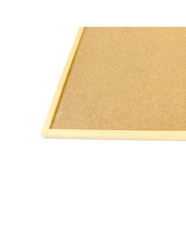 Plaque de liège naturelle compatible avec les formes Montessori