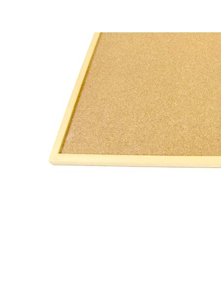 Plaque de liège naturelle compatible avec les formes Montessori