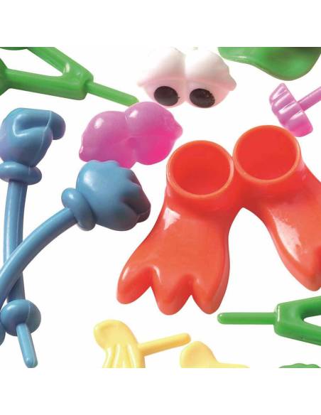 Set d’accessoires rigolos pour pâte à modeler – outils éducatifs dès 3 ans