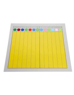 Tableau Montessori pour nombres décimaux