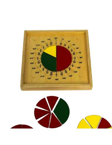 Tableau Montessori pour figures géométriques