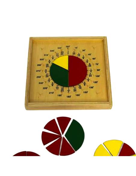 Tableau Montessori pour figures géométriques