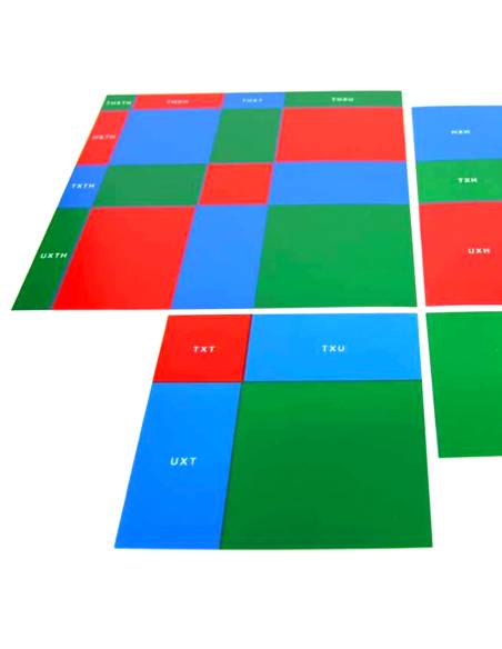 Représentation concrète des carrés parfaits pour comprendre la racine carrée