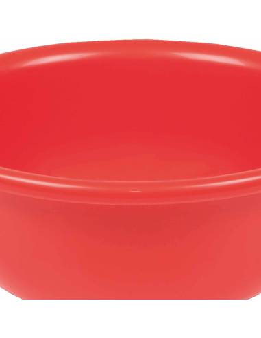 bassine rouge Montessori pour faire la vaisselle