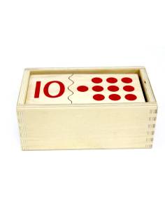 Puzzle Montessori des chiffres de 1 à 10