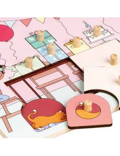 puzzle surprise anniversaire Montessori 2