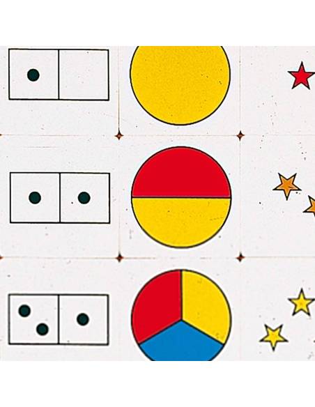 Jeu éducatif d'encastrement de chiffres en bois de 1 à 5