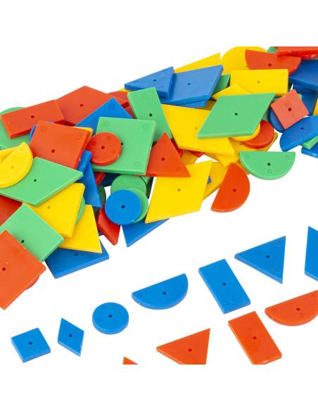 Set de 144 formes pour jeu du marteau – manipulation et créativité