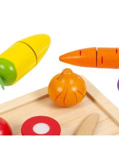 légumes en bois pour jeux d’imitation 2