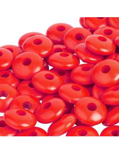 Perles rouges Montessori pour activités de comptage 2