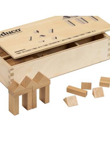 Set de construction – Inspiration Fröbel, blocs éducatifs en bois