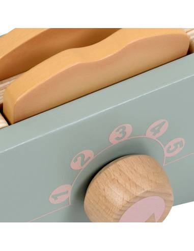 Grille-pain en bois – Jouet d’imitation réaliste pour enfants