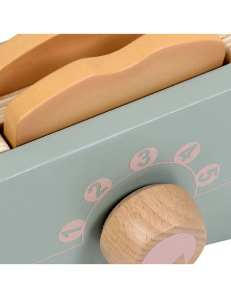 Grille-pain en bois – Jouet d’imitation réaliste pour enfants