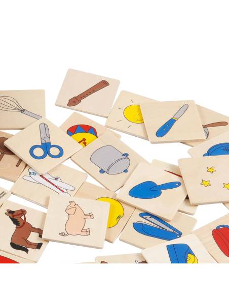 Un jeu éducatif pour classer, observer et enrichir le vocabulaire grâce aux cartes images