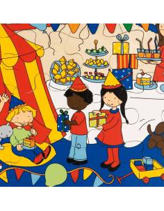 Puzzle en bois anniversaire 24 pièces 2