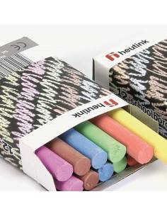 Craies anti-poussière pour tableau noir – 12 couleurs 2