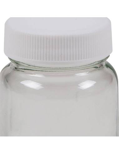 Pot à colle ou à peinture 60 ml avec couvercle hermétique