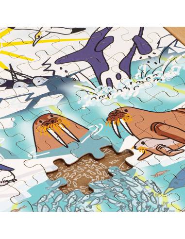 Puzzle nature et climat – Réchauffement...