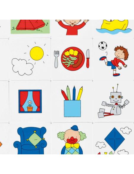 Plateau éducatif en bois avec formes géométriques colorées, idéal pour développer logique et motricité fine des enfants