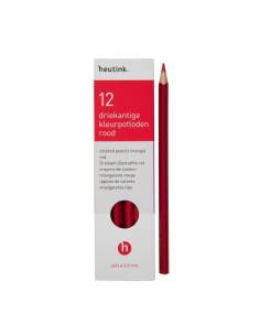 12 Crayons de couleur Jaune - forme triangulaire - Pointe 3.7 mm 2