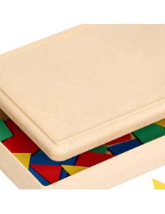 Tangram éducatif en Re-Wood® de 60 pièces 2