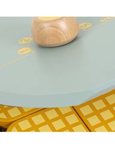 Gaufrier en bois pour jeu d’imitation 2