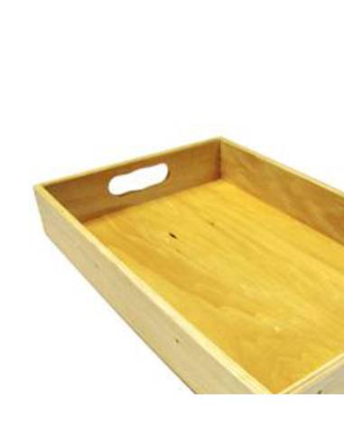 Plateau en bois (grand)