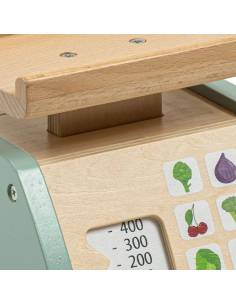 Balance de cuisine en bois pour enfants 2