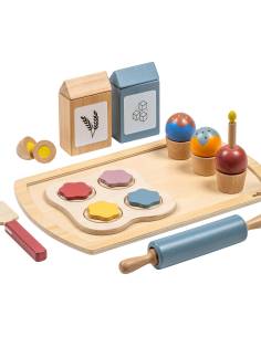 Balance de cuisine en bois éducative pour enfants 2