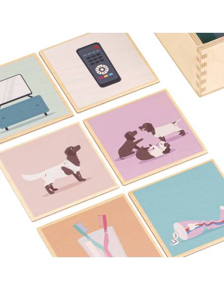 Un jeu simple et efficace pour développer la mémoire, la logique et le vocabulaire des enfants