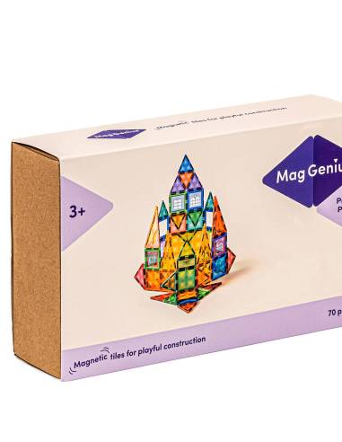 Stimuler l’imagination et la logique avec des blocs aimantés aux couleurs douces