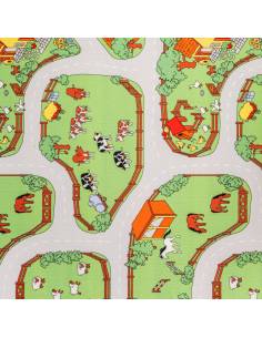Tapis de jeu La Ferme 150 x 200 cm pour enfants 2