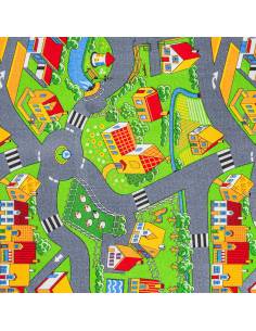 Tapis de jeu La Ville 140 x 200 cm pour enfants 2