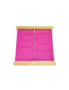 Cadre d'habillage à fermeture éclair