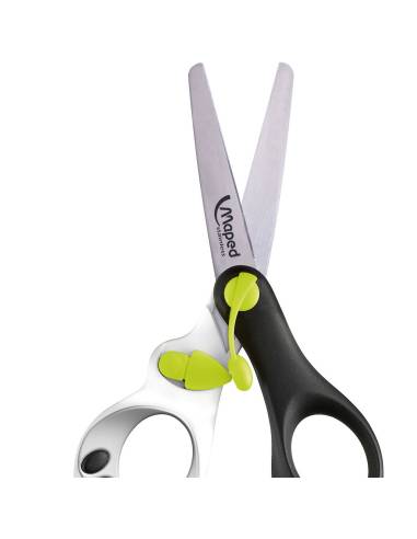 Ciseaux ergonomiques et ludiques avec système d’assistance au découpage