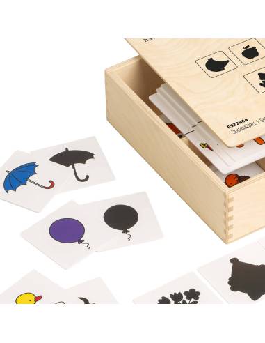 Jeu éducatif sensoriel – Associer images et ombres pour développer la perception visuelle