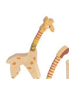 Jeu éducatif en bois pour mesurer et comparer des animaux 2