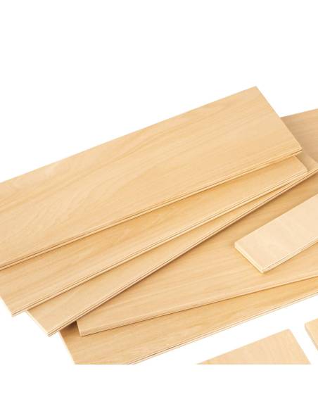 Système de panneaux en bois à assembler avec Join Clips® pour développer créativité et logique