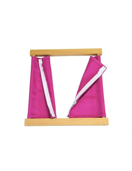 Cadre d'habillage à fermeture éclair