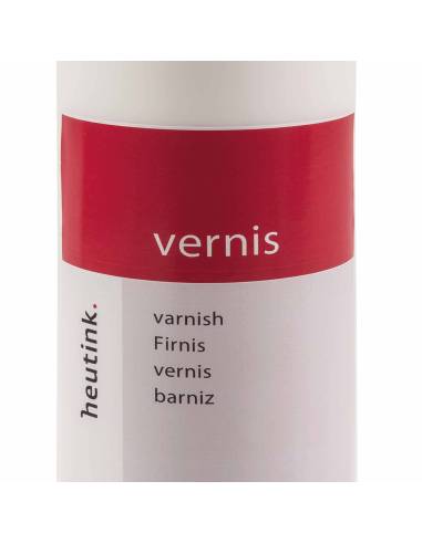 Flacon 1 litre de vernis transparent à haute brillance, idéal pour protéger et embellir les projets scolaires et artistiques