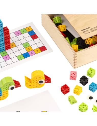 Un jeu de construction évolutif qui développe la logique, la créativité et la pensée spatiale