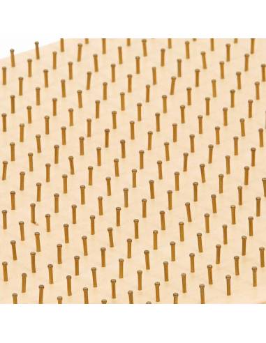 Plaque carrée en bois – Support 20 x 20 cm pour activités de perles